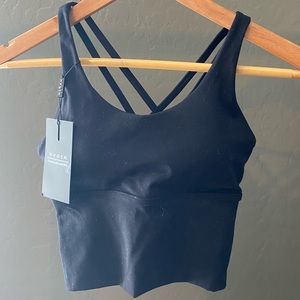 NVGTN Black Matrix Bra Top - XS